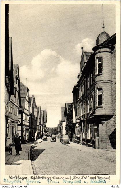CPA Wolfhagen Schutzeberger Strasse m Hess Hof GERMANY (1018527)