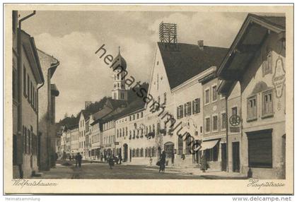 Wolfratshausen - Hauptstrasse - Verlag Georg Schwankl Wolfratshausen