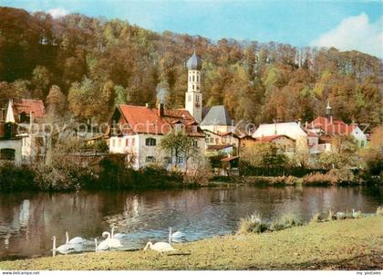 Wolfratshausen Partie an der Loisach