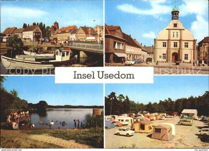 Wolgast Mecklenburg-Vorpommern Hafen Rathaus Koelpinsee