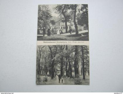 Wolmirstedt, Gasthaus Küchenhorn, seltene Karte um 1914