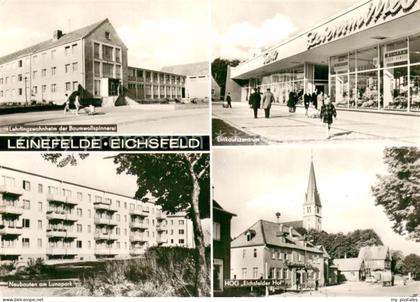 Leinefelde-Worbis Lehrlingswohnheim der Baumwollspinnerei Einkaufszentrum Neubau