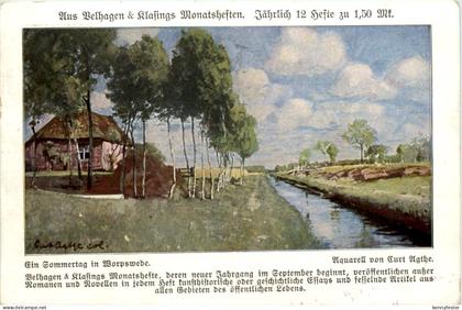 Ein Sommertag in Worpswede