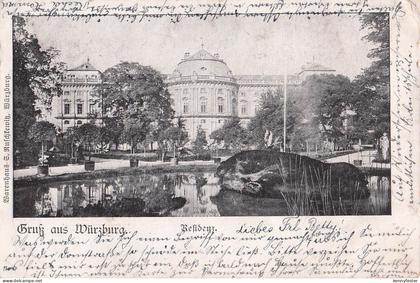 AK / Ansichtskarte Wuerzburg Residenz Wuerzburg