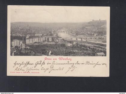 Bayern AK Würzburg 1901 gelaufen