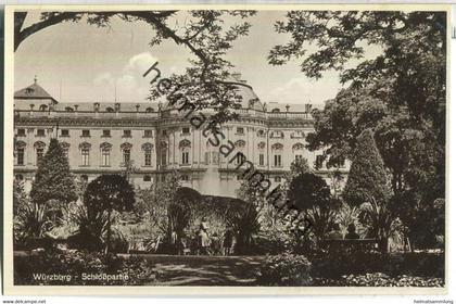 Würzburg - Schlosspartie - Verlag A. Weber Würzburg