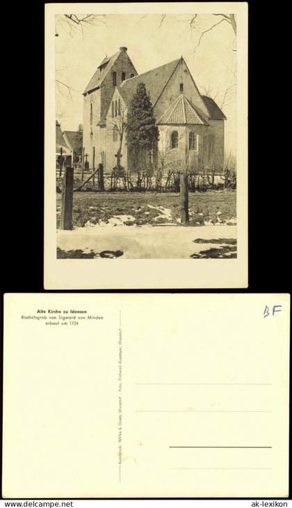Idensen-Wunstorf Alte Kirche Bischofsgrab von Sigward von Minden 1959