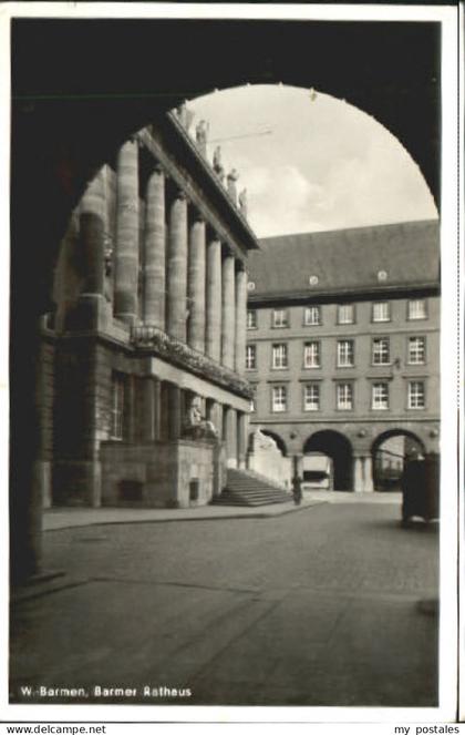 Barmen Wuppertal Rathaus