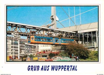 WUPPERTAL NRW Schwebebahn