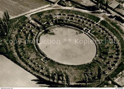 Xanten Amphitheater Fliegeraufnahme