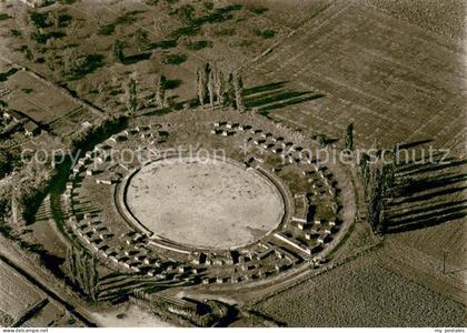 Xanten Roemisches Amphitheater Fliegeraufnahme