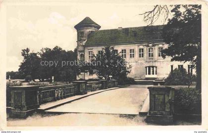 Rheinsberg Brandenburg Schloss Turm Einfahrt Bruecke Park SVA-Brandenburg Erholu