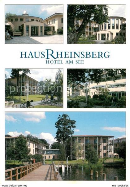 Rheinsberg Haus Rheinsberg Hotel am See Teilansichten