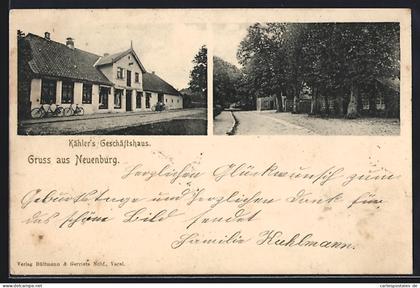 AK Neuenburg / Zetel, Kähler`s Geschäfthaus