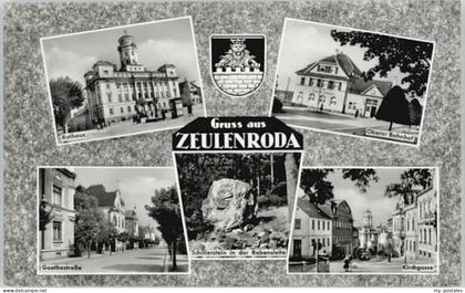 Zeulenroda Rathaus Bahnhof Kirchgasse