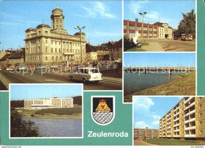 Zeulenroda-Triebes Rathaus Kreiskulturhaus Neubaugebiet Rothlein