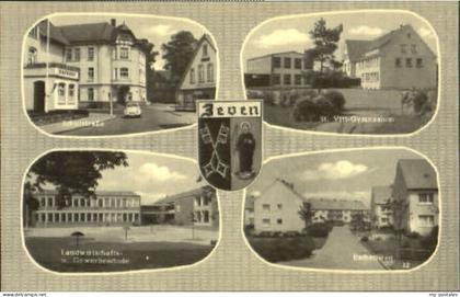 Zeven Schulstrasse Eschenweg Schule ungelaufen ca. 1955