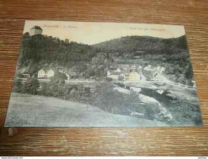 alte AK - Ziegenrück i. Saaletal , 1915 , Blick von Nähersaale, Ansichtskarte !!