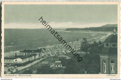 Zinnowitz - Familien Bad - Conditorei Richter - Verlag Kaufhaus J. Putzenius Zinnowitz 30er Jahre