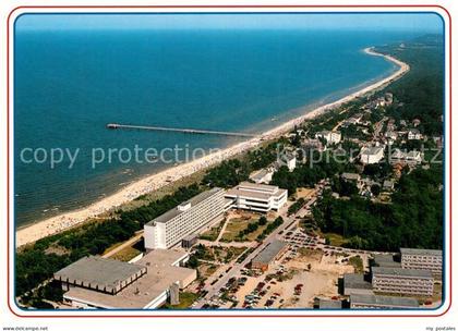 Zinnowitz Ostseebad Fliegeraufnahme
