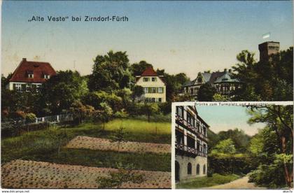 CPA AK ZIRNDORF Alte Veste GERMANY (989838)