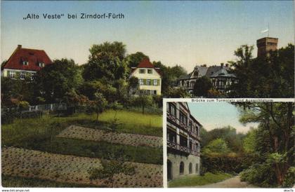 CPA AK ZIRNDORF Alte Veste GERMANY (989849)