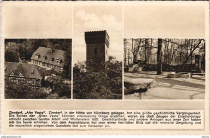 CPA AK ZIRNDORF Alte Veste GERMANY (989868)