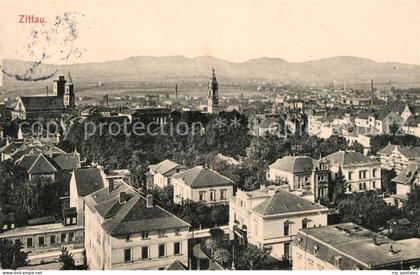 Zittau Stadtpanorama