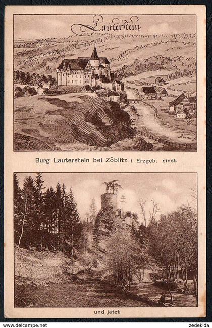 A2991 - Zöblitz - Burg Lauterstein - Photo und Druck Paul Knäbchen