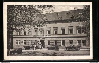 AK Zöblitz, Hotel zum weissen Hirsch