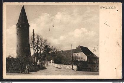 AK Zörbig, Partie am Schloss