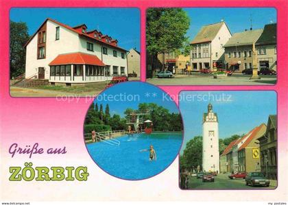 Zoerbig Sachsen-Anhalt Hotel Dorotheenhof Markt Schwimmbad Hallescher Turm