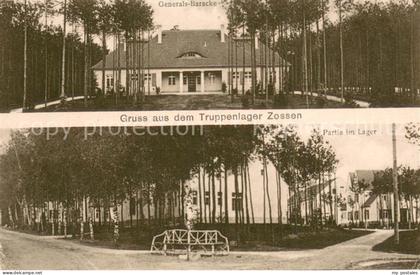 Zossen Brandenburg Truppenlager Zossen Generals-Baracke Feldpost