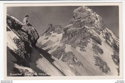 Zugspitze old postcard travelled 1936 b170915