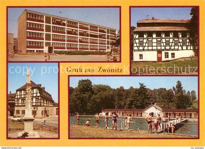 Zwoenitz Friedrich Engels Oberschule Technisches Denkmal Hotel Ross