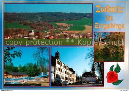 Zwoenitz Ot Niederzwoenitz Aussellpark Sommerbad Rathaus