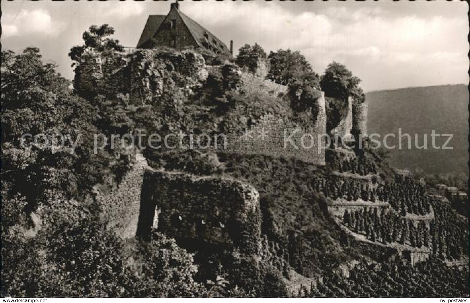Gernsbach Burganlage Ebernstein