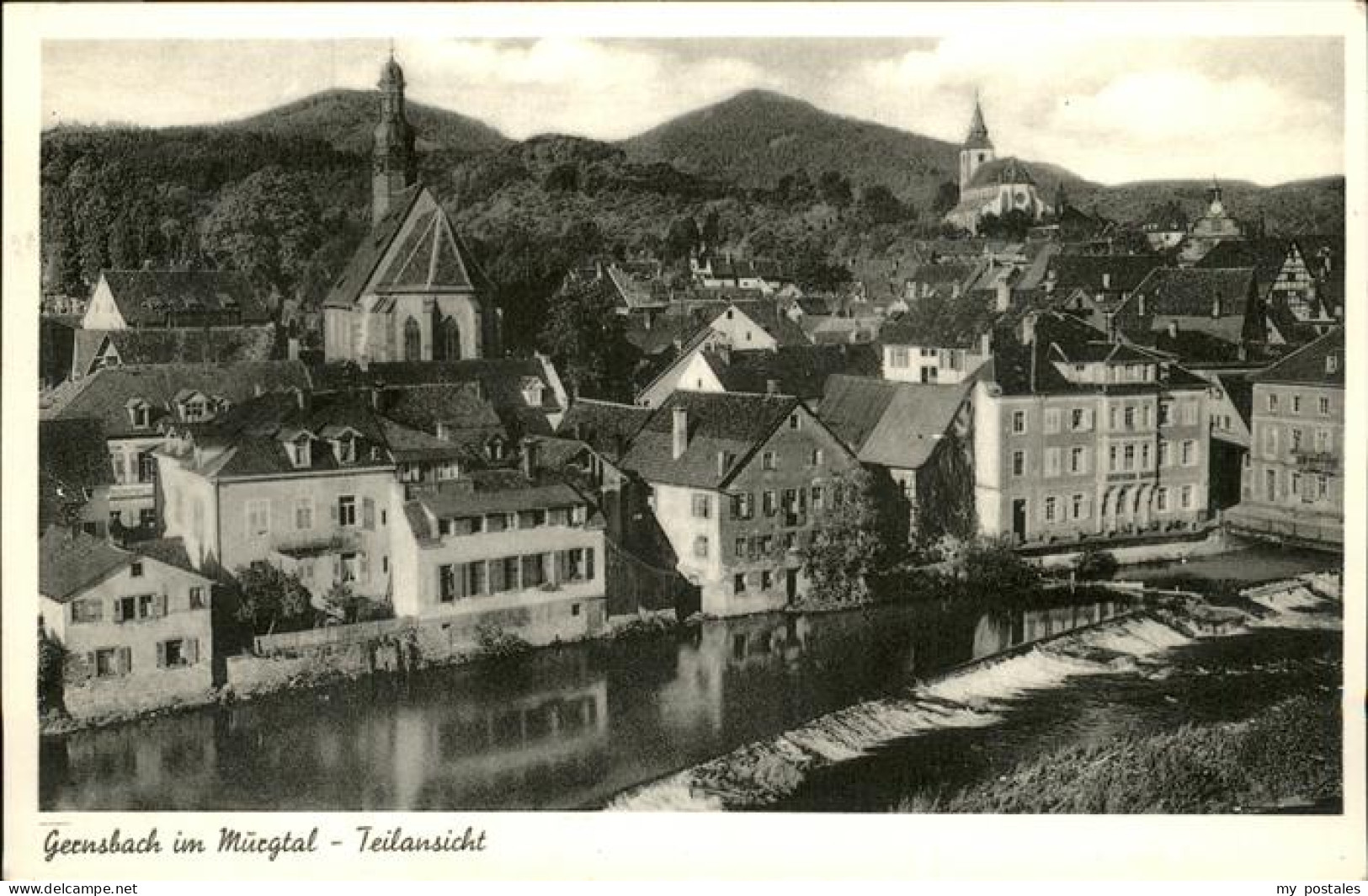 Gernsbach Teilansicht