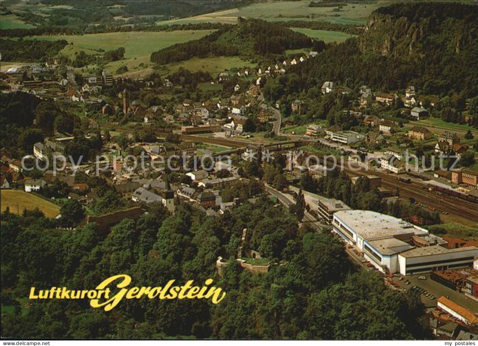 Gerolstein Rheinland-Pfalz Fliegeraufnahme