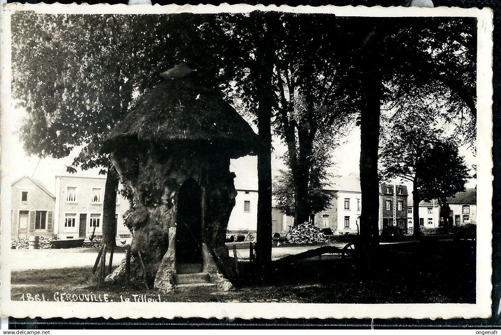 Gérouville: le Tilleul - obl. Griffe MEIX - DEVANT - VIRTON + Virton  29/08/1939