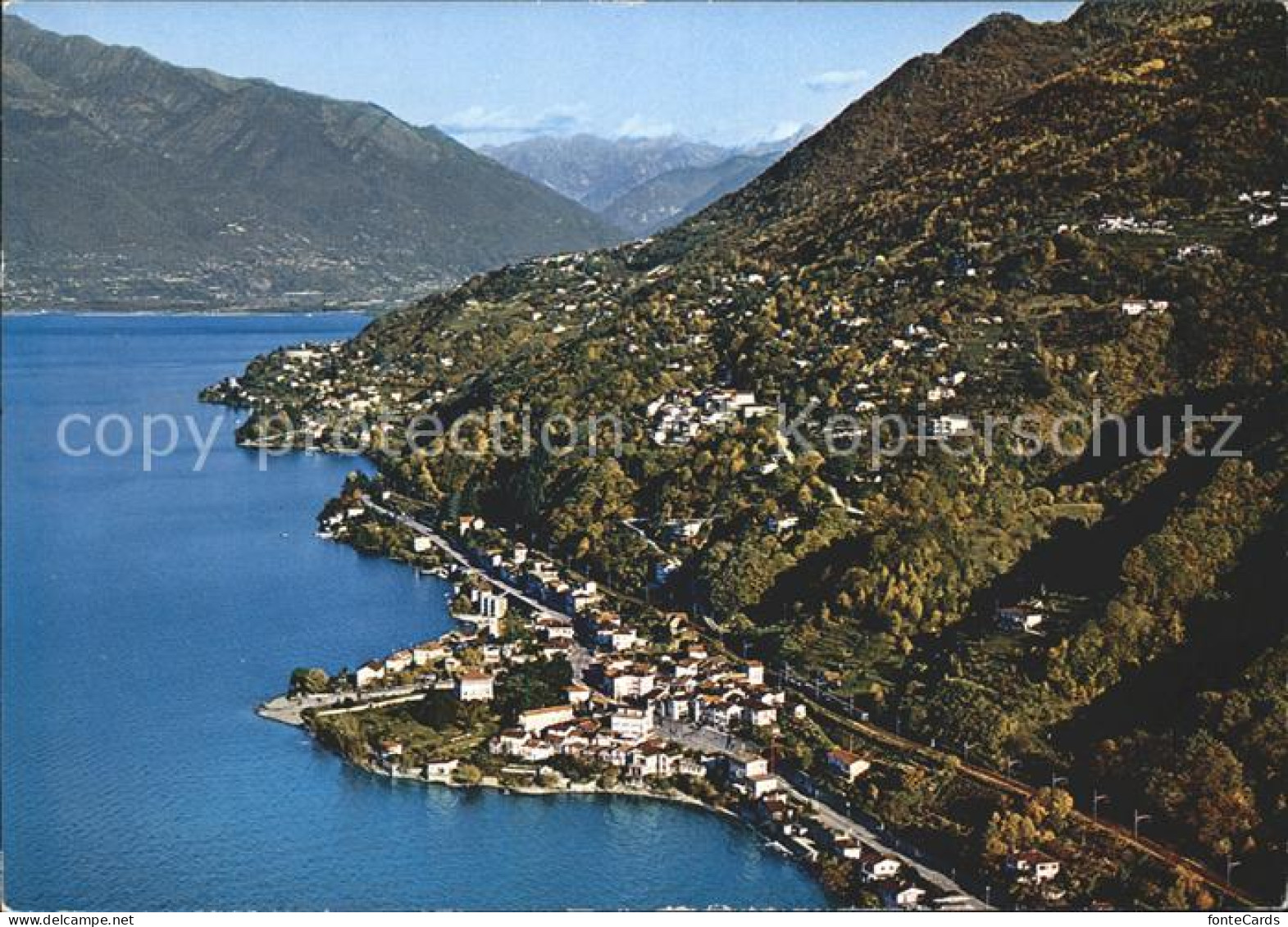 Gerra Gambarogno mit Lago Maggiore