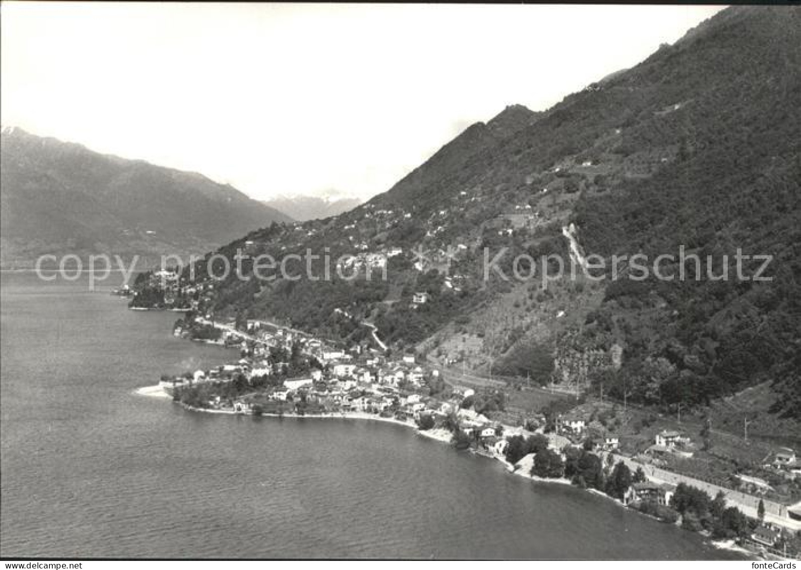 Gerra Locarno Gambarogno Panorama