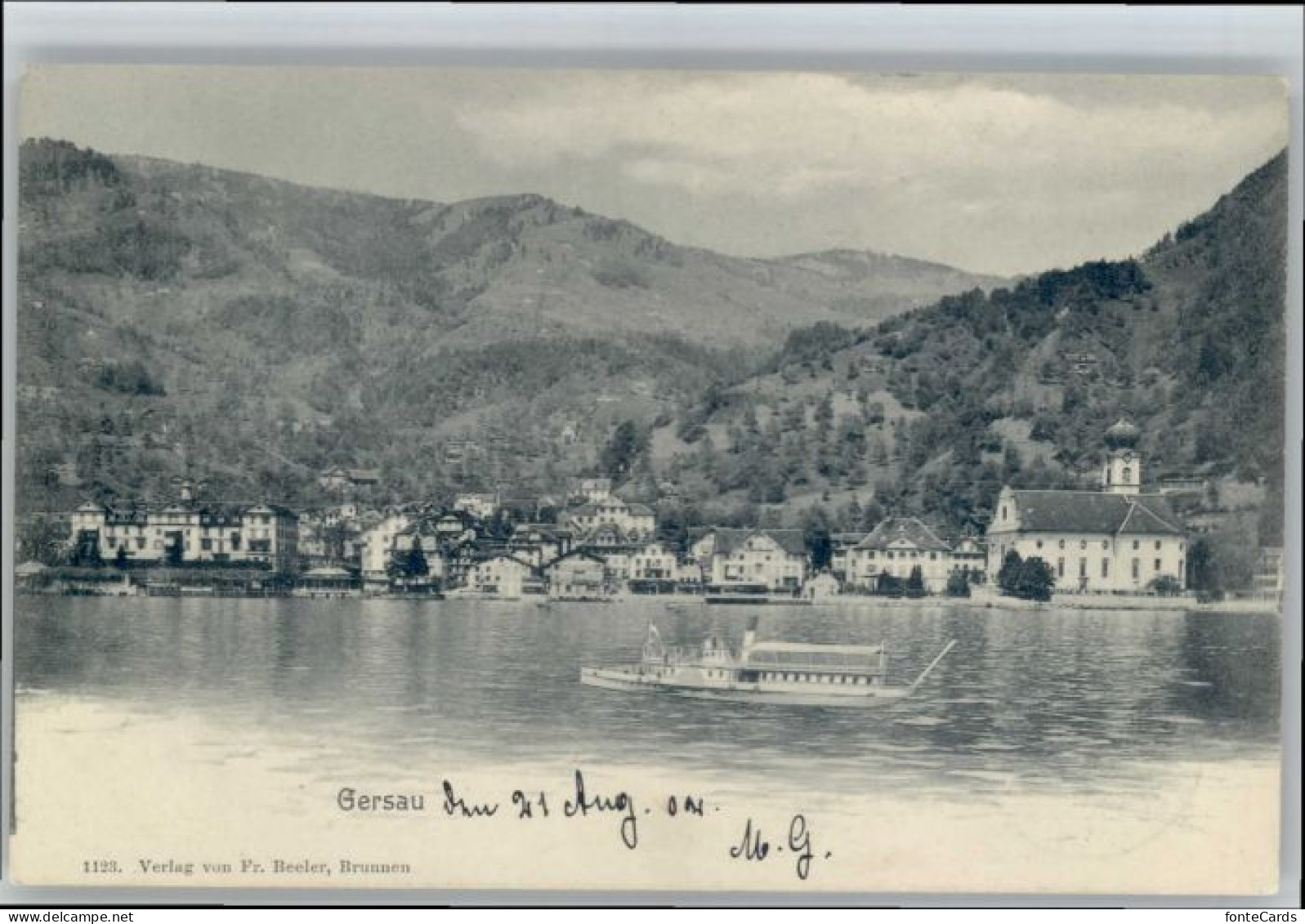 Gersau Vierwaldstaettersee Gersau