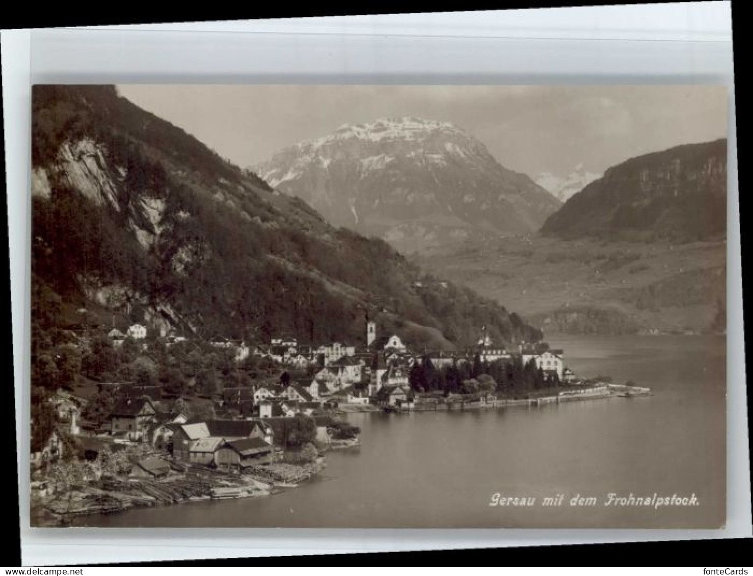 Gersau Vierwaldstaettersee Gersau Frohnalpstock