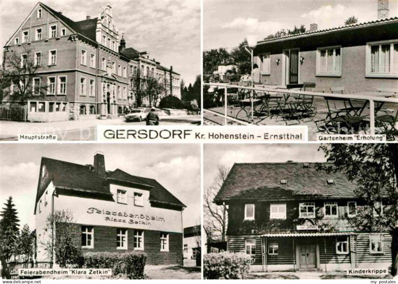 Gersdorf Hohenstein-Ernstthal Hauptstrasse Gartenheim Erholung Kinderkrippe Feie