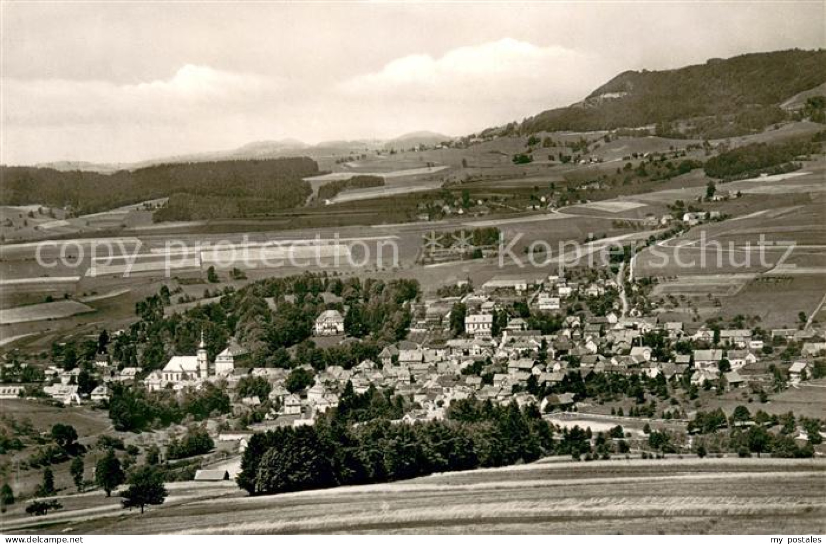 Gersfeld Rhoen Panorama Serie Schoenes Deutschland Die Rhoen