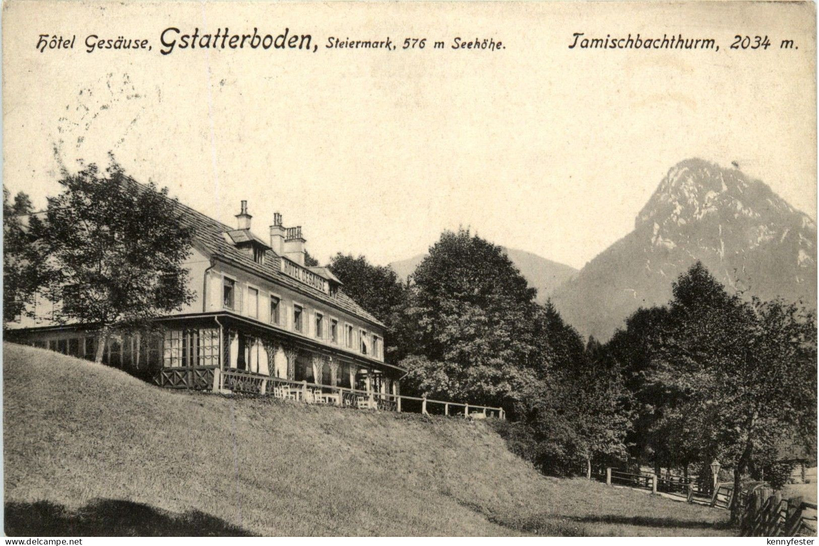 Gesäuse, Hotel Gesäuse, Gstatterboden, Jamischbachturm