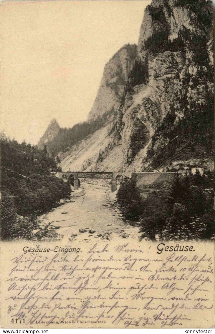 Gesäuse/Steiermark - Gesäuse, Eingang