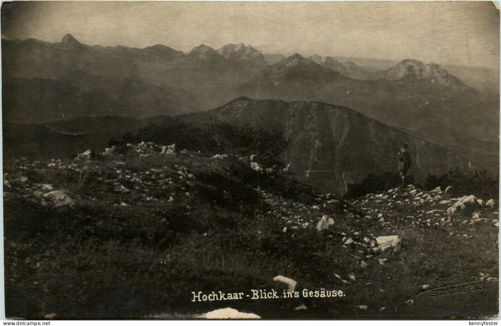 Gesäuse/Steiermark - Gesäuse, Hochkaar - Blick ins Gesäuse