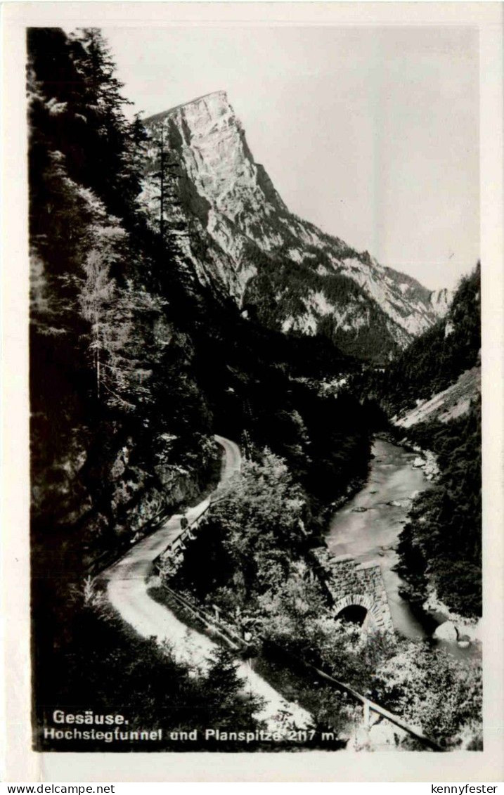 Gesäuse/Steiermark - Gesäuse, Hochstiegtunnel und Planspitzen